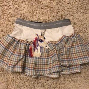 Unique rare hanes underwater unicorn skirt cosplay